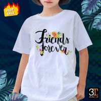 เสื้อยืด เสื้อเพื่อน (Friendr Forever) ผ้าไมโคร ใส่สบาย พร้อมส่ง