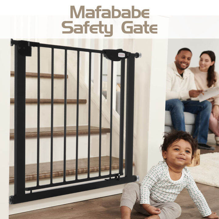 Mafababe 3 Safety Lock Baby Safety Gate AutoClose Lock One Handed
