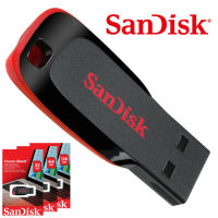 SanDisk USB 32GB 64GB 128GB Cruzer Blade 2.0แฟลชไดรฟ์ Memory Stick Thumb Drive