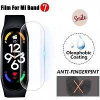 สําหรับ Xiaomi Mi Smart Band 7 Band7 NFC Ultra Slim ใสนุ่ม TPU ฟิล์มกันรอยหน้าจอ  สีใส