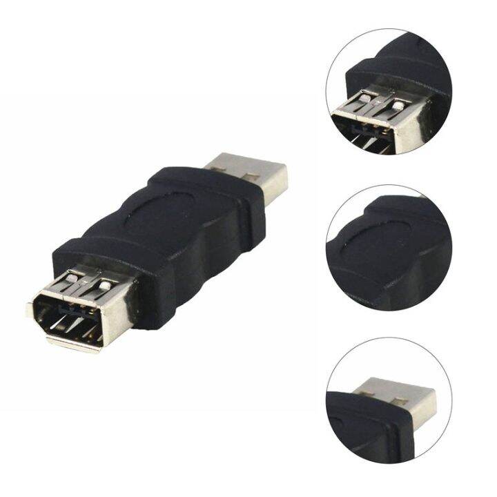 elife-firewire-ieee-1394-6-pin-female-to-usb-2-0-type-a-อะแดปเตอร์ตัวผู้