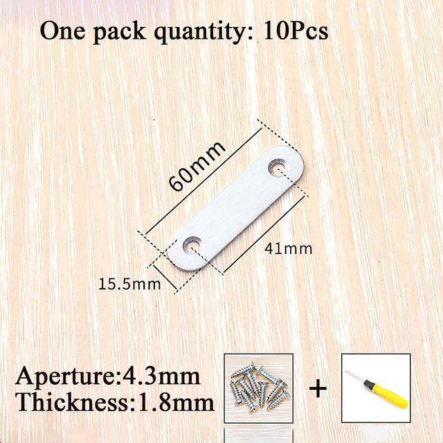 1-2-4-10pcs-stainless-steel-straight-piece-corner-connector-for-reinforced-fixed-board-furniture-hardware-connection-accessories