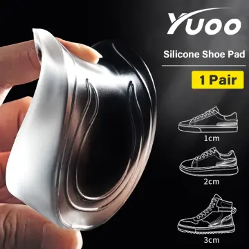 Shop Silicone Heel Protector 1 Pair Foot Height Increase Socks Gel