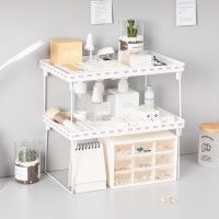 【CC】 Desktop Storage Shelf Study Office Goods Rack Saving Decoration Tools Spice Organizer