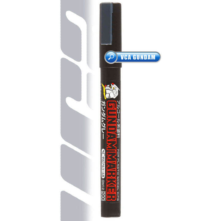 gsi-creos-mr-hobby-gm12-gundam-marker-grey-กันดั้ม-มาร์คเกอร์-vca-gundam