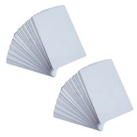 40Pcs NFC Cards White Blank for NTAG215 PVC Tags Waterpoof 504Bytes Chip Sticker