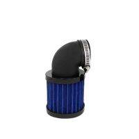 black and blue Sales promotion Motorcycle Cafe Racer Air Filter 28Mm-48Mm Cleaner Clamp-On 90 Degree Bend Toring Offroad Old School Bobber Dirt Bike