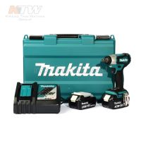 MAKITA เครื่องขันบล๊อกไร้สาย 18 โวลต์ 1/2 นิ้ว รุ่น DTW181RFE แรงบิดสูงสุด 210 นิวตันเมตร รวมแบตเตอรี่และแท่นชาร์จ ( M011-DTW181RFE )