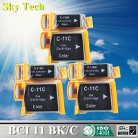 ตลับหมึกที่เข้ากันได้ BCI11 Bk/c 53 6X สำหรับ Canon BCI-11สำหรับ Canon BJC-50 BJC-55 BJC-70 BJC-80 BJC-85PW BJC-85ฯลฯ