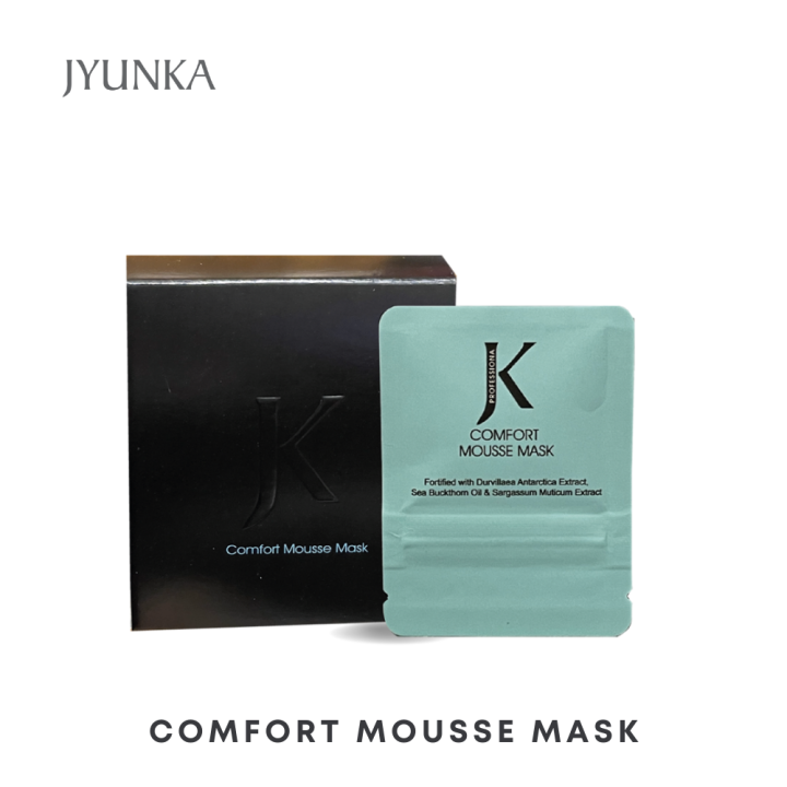 Jyunka Comfort Mousse Mask มาส์กเนื้อเนียนละเอียดช่วยเติมความชุ่มชื้น&nbsp;