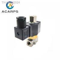 ✎▨✆ 1/4 Normally Open Stainless Steel Body 2 Way Oil Acid Solenoid Valve AC220V DC12V