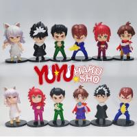 โมเดล คนเก่งฟ้าประทาน Yu Yu Hakusho ขนาด 10 Cm ครบชุด 6 ตัว  ราคาถูก เก็บเงินปลายทางได้