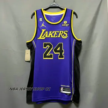 Men's Los Angeles Lakers Kobe Bryant #24 Purple Swingman Jersey - Statement  Edition
