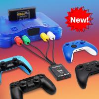 Controller Adapter Controller Joystick Adapter Blueretro Controllers Adapter Multi-functional Reset Button