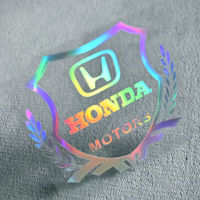 10*10ซม.สำหรับHondaสะท้อนแสงสติกเกอร์รถRainforestหน้าต่างตัวถังรถยนต์สติกเกอร์