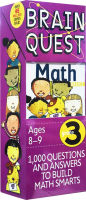 English original brain quest grade 3 math quiz card book grade 3 math