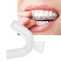 hot【DT】 2PCS Mouth Guard EVA Teeth Protector Night Trays for Bruxism Grinding Anti-snoring Whitening Boxing Protection