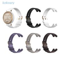 Kok สายนาฬิกาข้อมือซิลิโคน แบบเปลี่ยน สําหรับ Garmin LilY Smart Watch