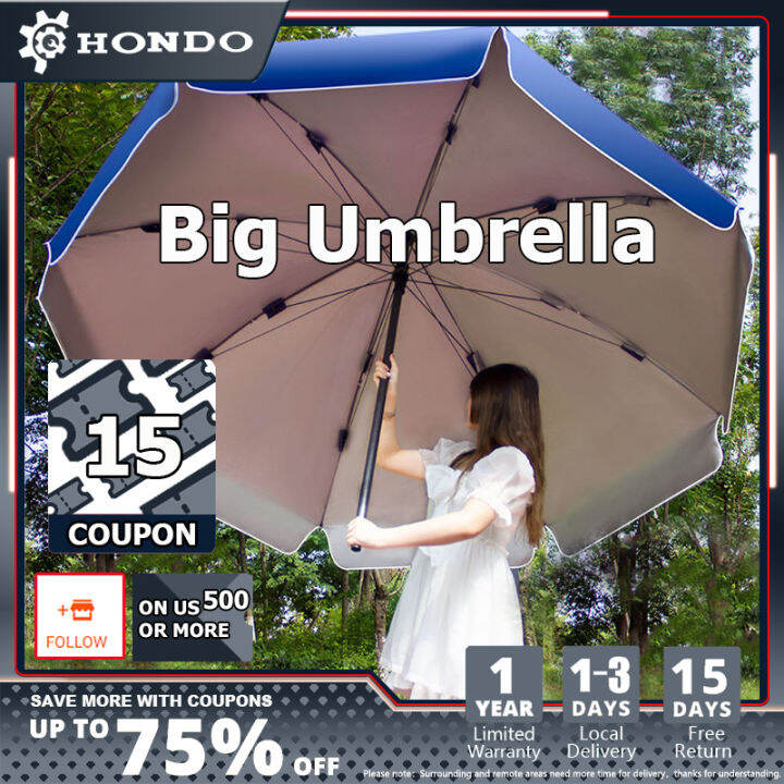【24 Hour Delivery】2.5M*2.2M Parasol Garden Patio Umbrella Sun Shade