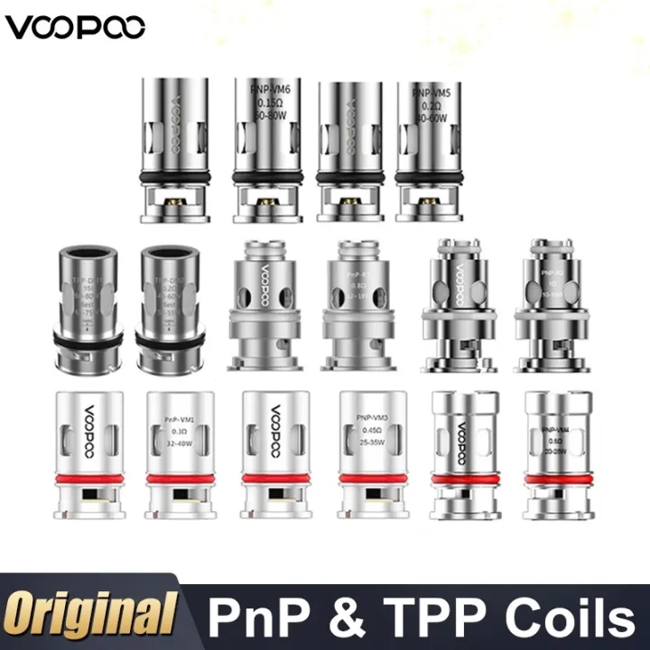 Original VOOPOO PnP Coil VM1 VM3 VM4 VM5 VM6 for Drag X S Argus Pro ...