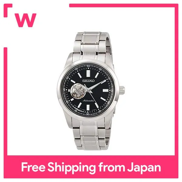 SEIKO Selection Mechanical Automatic (with manual winding) Open Heart  See-through Back Cover Water resistant to 10 ATM SCVE053 Men's Silver |  Lazada PH