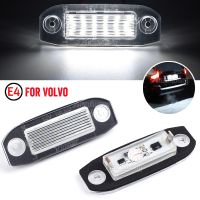 【CW】2pcs Volvo LED License Plate Light Canbus Number Lamp No Error For Volvo S80 XC90 S40 V60 XC60 S60 C70 V50 XC70 V70