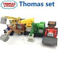 ของเล่นรถแม่เหล็กสำหรับเด็กแจ็ค Alfie แบบ Thomas And Friends เคลลี่เควินไบรอนวิศวกรรมรถยนต์1:43โลหะหล่อจากโลหะ