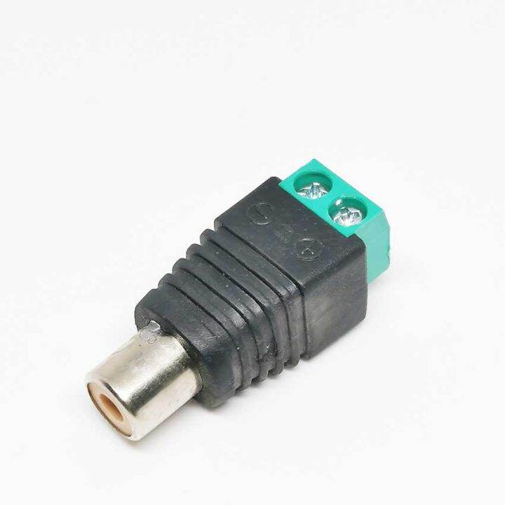 1pc-video-av-balun-3-5mm-4-pole-stereo-male-to-av-screw-terminal-stereo-jack-3-5-mm-male-4-pin-terminal-block-plug-connector