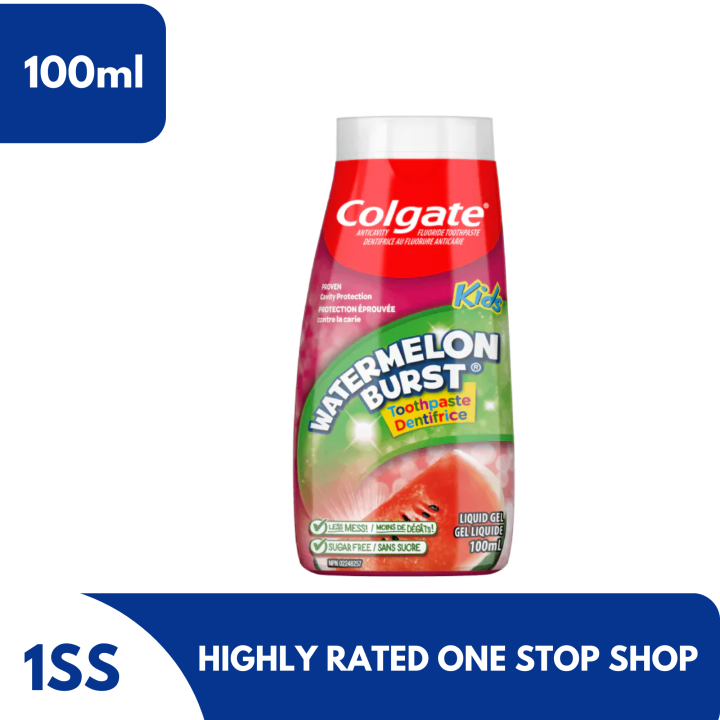 Colgate Kids 2in1 Watermelon Burst Toothpaste, 100ml Lazada PH