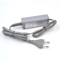 อะแดปเตอร์สายชาร์จ AC สำหรับ Nintendo Wii U จอยสติ๊กควบคุมเกมแพดปลั๊ก Us/eu 100-240V แหล่งจ่ายไฟผนังที่บ้านสำหรับ WIU Pad J46