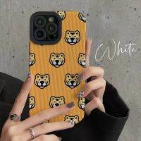 【ลดกระฮ็อต】เคสใส่โทรศัพท์หนังไม้จิ้มฟันลายเสือทำด้วยมือหรูหราสำหรับ Iphone 14 Pro Max 13 I13 13pro 11 I11 X XR Xs 7 Plus 8 12Pro 12ฝาครอบป้องกัน