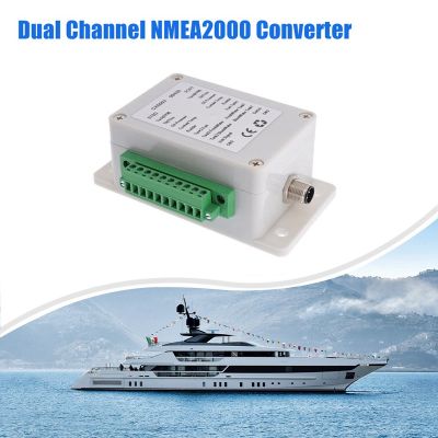 1 Piece Dual Channel NMEA2000 Converter N2K 0-190 Ohm Up to 18 Sensors Marine Boat Yacht CX5003