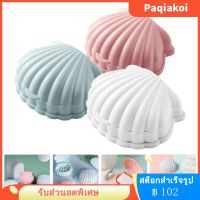 Paqiakoi 3PCS เปลือกสบู่รูปจานสายสบู่กล่องสบู่สบู่ที่วางสบู่สบู่