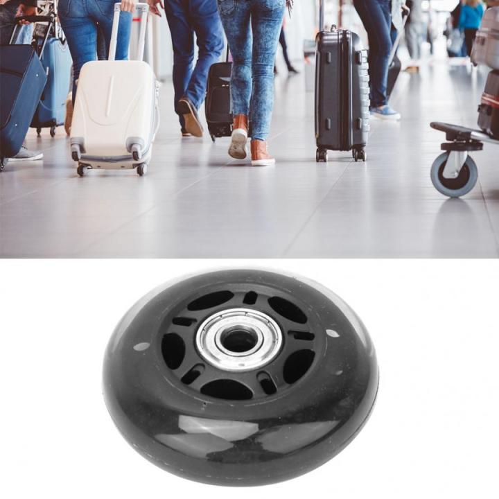 3in-rigid-casters-wheel-black-transparent-silent-pu-caster-with-608zz-bearing-40kg-load-bearing-skates-luggage-cart-accessories-furniture-protectors