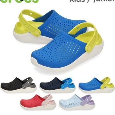 รองเท้าหัวโต Crocs (เด็ก) LiteRide Kids งานพรีเมี่ยม สำหรับเด็ก