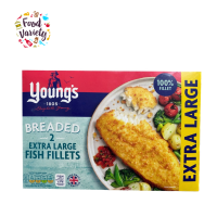 Youngs Simply Breaded 2pk Extra Large Fish Fillets 300g