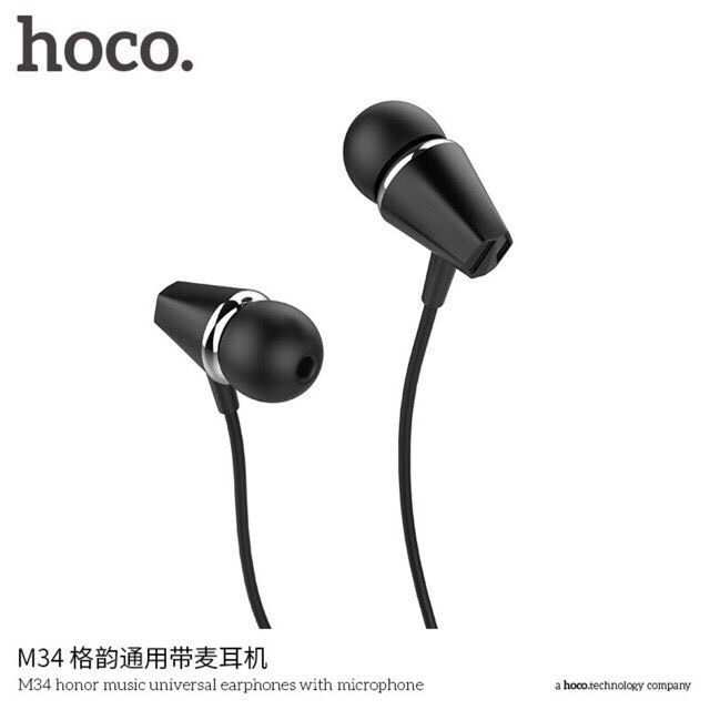 หูฟัง-hoco-m34-เสียงเพาะ-เสียงชัดคุยโทรศัพท์ได้