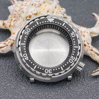 Seiko หน้าปัด NH35เคสนาฬิกาทูน่าแบบกระป๋องสำหรับ SNE535 SNE518 SNE497ปลาทูน่า Marinemaster Prospex NH35เหมาะกับการเคลื่อนไหวของ NH36