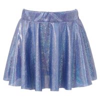 【CC】 Fashion Flared Pleated Skort Kids Elastic Waistband Miniskirt Dancewear