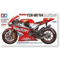 รุ่นรถ TAMIYA ประกอบแล้ว1/12 Yamaha YZR - M1 04หมายเลข7/No. 33 MOTOROLA 14100ของเล่นแบบชุดสะสมประกอบที่ได้รับการฟื้นฟูสูง