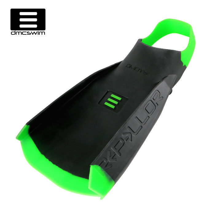 DMC REPELLOR FIN swimming training short silicone flippers kicking fins