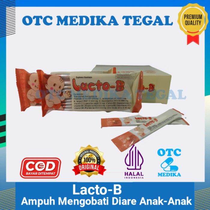 Lacto B 1 Sachet Dan 1 Pack Obat Diare Anak - Anak | Lazada Indonesia