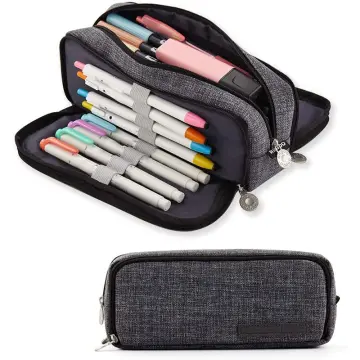Angoo Cute Foldable School Pencil Case Cute Big Capacity Pencil
