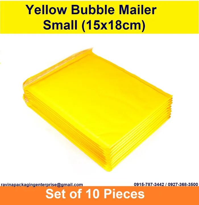 Small Kraft Yellow Bubble Mailer Padded Envelope (10 Pcs) Lazada PH