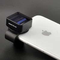 1.33X Anamorphic Lens Deformation Fimmaking Mobile Phone Lens Widescreen Movie Wide-Angle Camera Lens for iPhone Samsung Phones