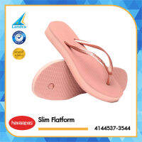 Havaianas ฮาวายานัส รองเท้าแตะ รองเท้าผู้หญิง รองเท้าแตะผู้หญิง Slim Flatform 4144537-3544 PI (1190)