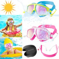 Colorful Children Swimming Goggles Adjustable Boys Girls Kids Waterproof Anti fog UV Protection Sports Eyewear Pool Swim Glasses