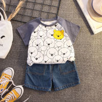 Kids Baby Boys Cotton Clothing Sets Toddler Infant Boy Tee Shirts + Shorts Children Wears T-shirt + Pants Outfits Suits 1 2 3 4 Years