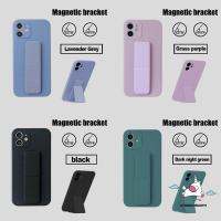 【Great. Cell phone case】มีที่ยึดแม่เหล็กเคสโทรศัพท์ Vivo Y21T Y21S Y21 2021 Y51A Y20 Y20I Y12 Y33S Y53 Y51 Y53s Y31 Y17สายรัดข้อมือ TPU นุ่มสี A74 Y15 Macaron ปลอกซิลิโคนยึดตั้ง