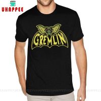 เสื้อเชิ้ตเสื้อเชิ้ตแขนสั้นสีดำผู้ชาย,เสื้อเชิ้ต Gremlin Gizmo 5XL ขนาด6XL 5XL